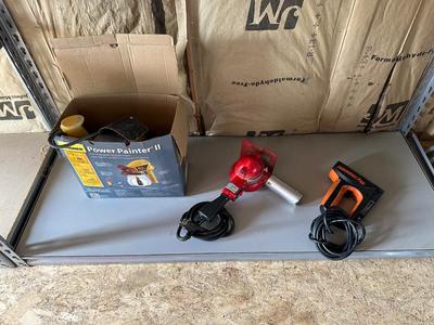 WAGNER POWER PAINTER II, POWERSHOT PRO AND A HEAT GUN