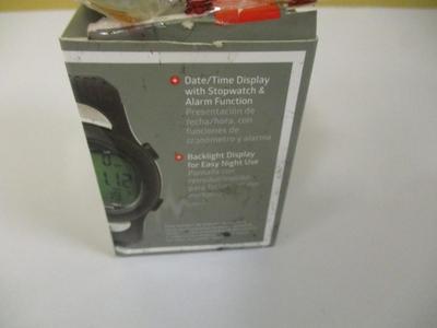 Heart Rate Watch - Date/Time Display With Stopwatch & Alarm Function Backlight Displey