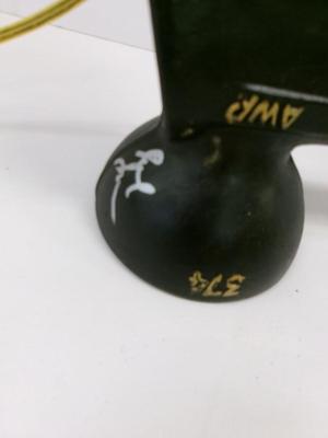 Signed Vintage Cast Iron Meat Grinder Works!
