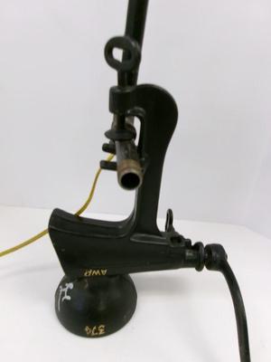 Signed Vintage Cast Iron Meat Grinder Works!