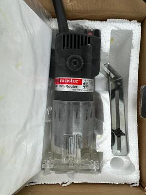 MAKITA ROUTER & A TRIM ROUTER PLUS A PALM SANDER