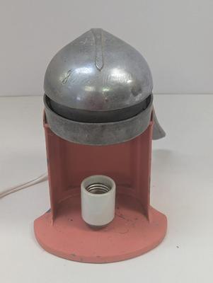 Vintage Rival Juice-O-Mat Juice Maker Table Lamp Works!