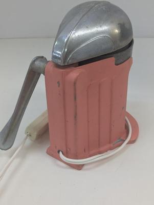 Vintage Rival Juice-O-Mat Juice Maker Table Lamp Works!