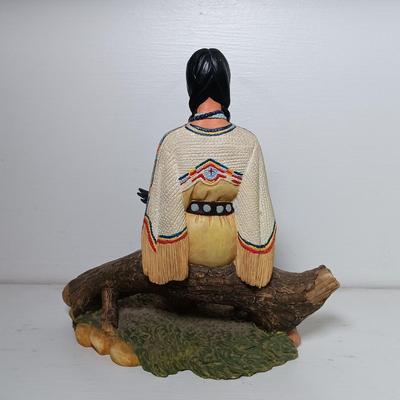 LOT 8: Hamilton Collection Native American Women Figurines Set of (7)