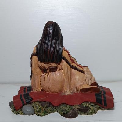 LOT 8: Hamilton Collection Native American Women Figurines Set of (7)