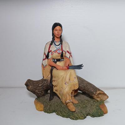 LOT 8: Hamilton Collection Native American Women Figurines Set of (7)