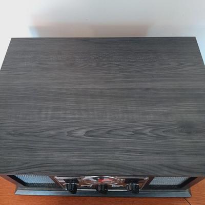 LOT 171: Victrola VTA-200B 6-in-1 Nostalgia Entertainment Center