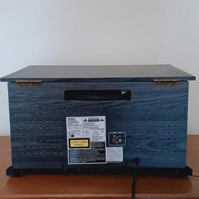 LOT 171: Victrola VTA-200B 6-in-1 Nostalgia Entertainment Center