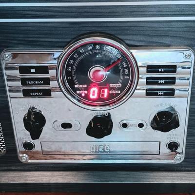 LOT 171: Victrola VTA-200B 6-in-1 Nostalgia Entertainment Center