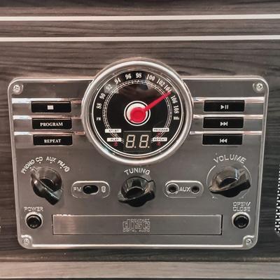 LOT 171: Victrola VTA-200B 6-in-1 Nostalgia Entertainment Center