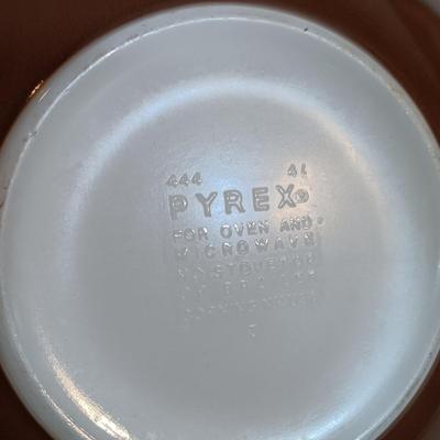LOT 182: Vintage Pyrex Woodland Cinderella Mixing Bowl Set
