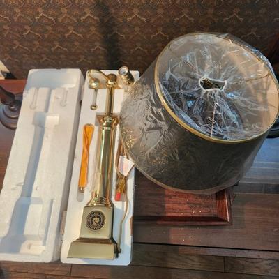 Phi Delta Theta Desk Lamp w Shade