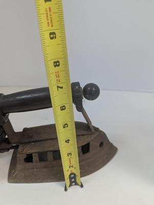Vintage Gas Fueled Pressing Iron Steam Punk Decor #3