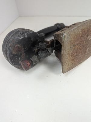 Vintage Gas Fueled Pressing Iron Steam Punk Decor #3