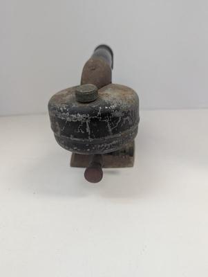 Vintage Gas Fueled Pressing Iron Steam Punk Decor #3