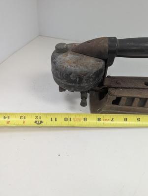 Vintage Gas Fueled Pressing Iron Steam Punk Decor #3