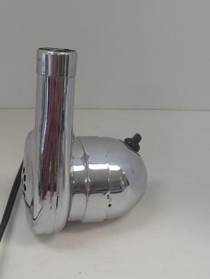 Vintage Eskimo Hair Dryer Chrome With Wood Handle Uses Oil Warmed Up #3
