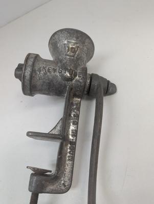 Vintage Keystone #10 Meat Grinder Boyertown PA C.I. Co Made in USA #1