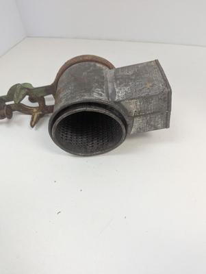 Antique 1920s Climax USA Food Grinder Grater Table Mount Hamilton Ohio Cast Iron #2