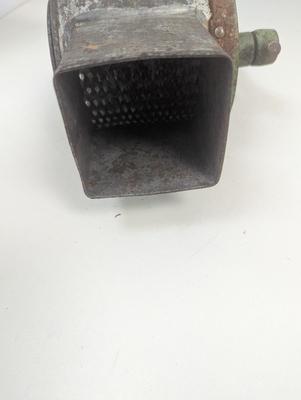 Antique 1920s Climax USA Food Grinder Grater Table Mount Hamilton Ohio Cast Iron #2