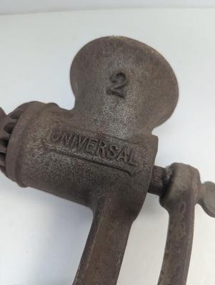 Vintage Universal No. 2 Meat Grinder & Food Chopper LF&C New Britain Conn USA #3