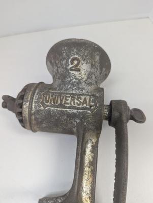 Vintage Universal No. 2 Meat Grinder & Food Chopper LF&C New Britain Conn USA #4