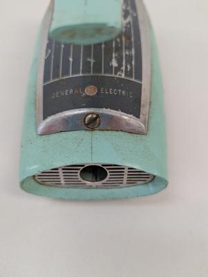 Vintage GE Hand Mixer MCM Atomic Turquoise/Mint Green General Electric No Plug No Beaters