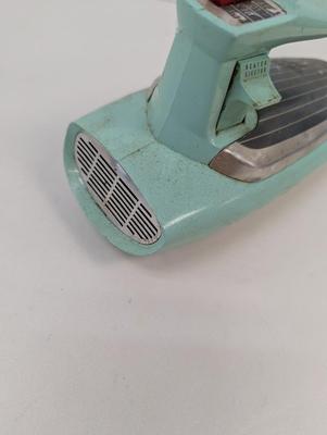 Vintage GE Hand Mixer MCM Atomic Turquoise/Mint Green General Electric No Plug No Beaters