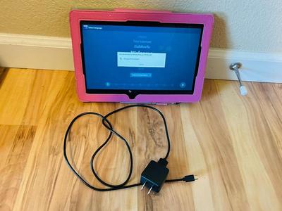 FACTORY RESET 10" ASUS TABLET WITH CASE AND CHARGER