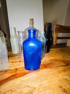 OLD GLASS BOTTLES