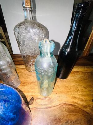 OLD GLASS BOTTLES