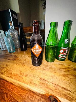 1920’s SODA BOTTLE AND OTHER OLD POP BOTTLES