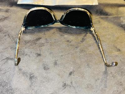 VERA WANG SUNGLASSES WITH ORIGINAL NON-PRESCRIPTION LENSES AND AMBER COLORED SAFETY GLASSES