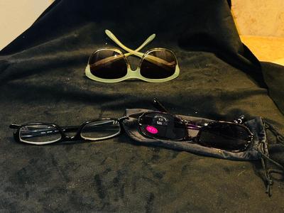 +2.50 & +1.75 READERS AND VERA WANG SUNGLASS PRESCRIPTION FRAMES