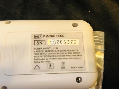 PM-360 TRANSCUTANEOUS ELECTRICAL NERVE STIMULATOR, GOOGLE HOME SMART ASSISTANT