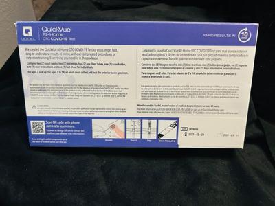 COVID-19 ANTIGEN HOME TESTS