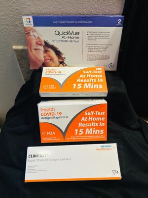 COVID-19 ANTIGEN HOME TESTS
