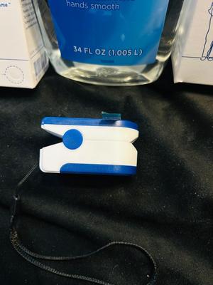 EVERLASTING COMFORT CUSION, HAND SANITIZER, FINGERTIP OXIMETER