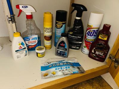 HOUSEHOLD CLEANING SUPPLIES