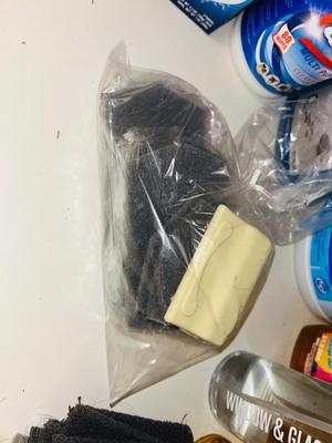 TRIO OF DAZZ CLEANERS, BLEACH,CARPET CLEANER, TOILET BOWL TABLETS, DISINFECTING WIPES AND MORE