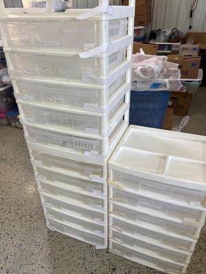 36 drawer crafting totes/Storage