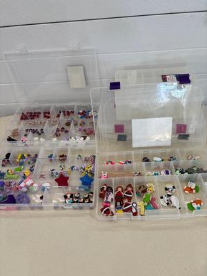 Polymer clay, handmade Littles and crafting totes