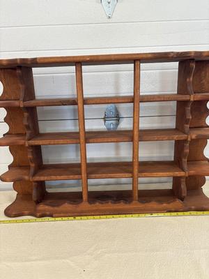 Wood shelf