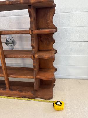 Wood shelf