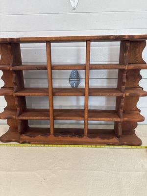 Wood shelf