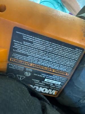 Worx leaf blower
