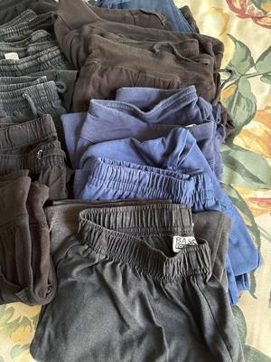 Assortment of sweat and casual pants