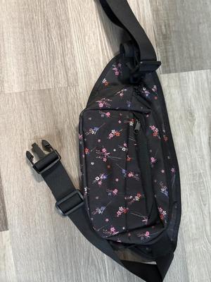 Retro floral fanny pack