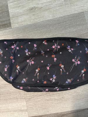 Retro floral fanny pack