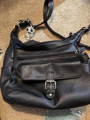 Two hand bag, one coin bag
